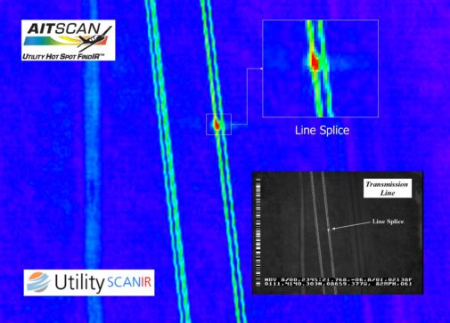 Electrical Infrared Testing - Transmission Line Issue - Utilities